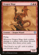Dragão Mago / Dragon Mage - Magic: The Gathering - MoxLand